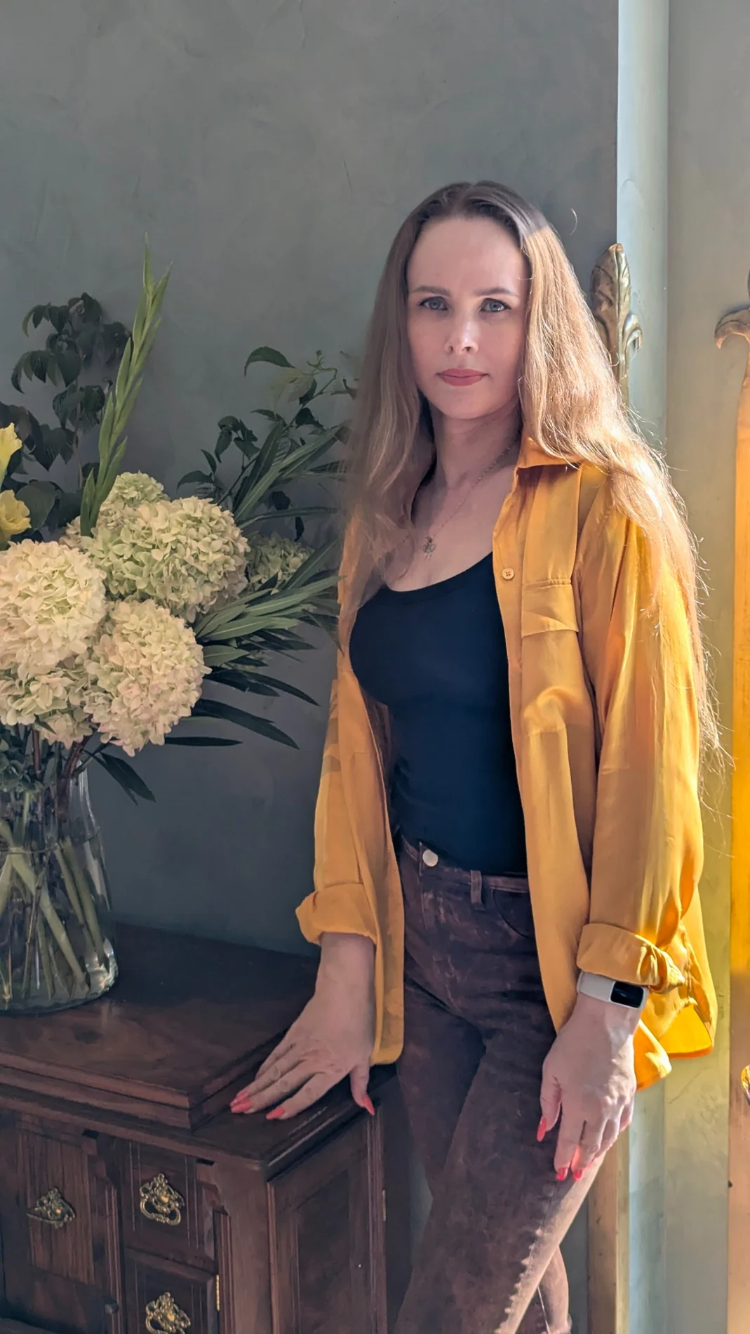 Portrait of artist Mila Cher